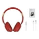 thumbnail image 1 of Auriculares Bluetooth 5.0 Entrada de audio de 3,5 mm Auriculares inalámbricos Auriculares plegables recargables, Rojo kenally EL001463-03B, 1 of 2