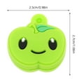 thumbnail image 2 of COMPUKAS 5Pcs Funny Tennis Dampeners Green Apple Shape Racket Dampener for Professional Training, 2 of 8