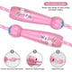 thumbnail image 3 of Cuerda de saltar para niños (unicornio rosa), cuerda de saltar para niños, cuerda de saltar con mango de madera para niños, 2,5 m, regalo de cumpleaños y Navidad para el día del niño, 3 of 5