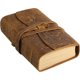 thumbnail image 1 of Leather Journal Writing Notebook for Women Men Unlined Paper 400 Kraft Pages, 7 X 5 inches, Vintage Journal Leather Bound Daily Notepad, Brown,Carving, 1 of 4