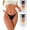 20Pack A, variant on CuteByte 20 Pack Seamless G-string Thongs for Women No Show Thong Underwear Stretch Breathable Low Rise T-back Panties XS-XL