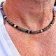 thumbnail image 5 of Collar de cuentas Yashi africano surfista para hombre modelo A7: 24905 A7, 5 of 5