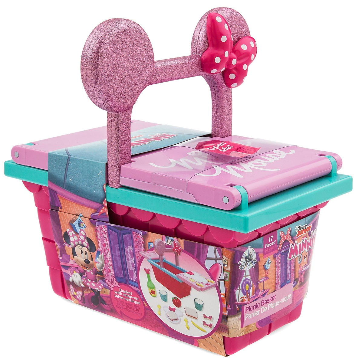 minnie mouse picnic basket playset