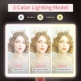 thumbnail image 2 of Espejo de maquillaje FUNTOUCH, grande, iluminado, 88 LED, aumento 10X, 2 of 8