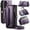 Purple, variant on CaseMe Leather for Samsung Galaxy A17 Case Wallet【RFID Blocking】with 10-Card Holder Zipper Bills Slot, Soft PU Leather Magnetic Shoulder Wrist Strap for Samsung Galaxy A17 Wallet Case Women,Green