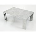 thumbnail image 4 of Modern Elasto Engineered Wood Italian Extendable Console Table in Gray, 4 of 8