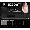 thumbnail image 4 of RDX Gel Boxing Hand Wraps Inner Gloves Men Women, Quick 100cm Long Wrist Straps, Elasticated Padded Fist Under Mitts Protection, Muay Thai MMA Kickboxing Martial Arts, 4 of 6