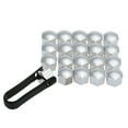 thumbnail image 5 of Spirastell Wheel Nut Cover,Nut Caps Wheel Nut Screw 20pcs Universal 21mm Qudai Baoe Huiop Nut Cover Eryue Fesjoy Cover Eryue 20pcs, 5 of 6