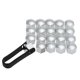 thumbnail image 4 of 20pcs Universal 21mm Cubiertas de tuerca de rueda Tapas de tuerca de seguridad Protector Eccomum Cubierta de la tuerca de la rueda, 4 of 5