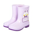 thumbnail image 4 of TAIAOJING Kids Rain Boots Waterproof Rubber boots Cartoon Printed Fashion Non Rain Boots Soft Bottom Fashion Rain Boots, 4 of 4