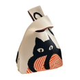 thumbnail image 3 of Women's Knit Tote Bag Casual Bucket Bag Hobo Bag for Autumn Vacation Outdoor, 3 of 8