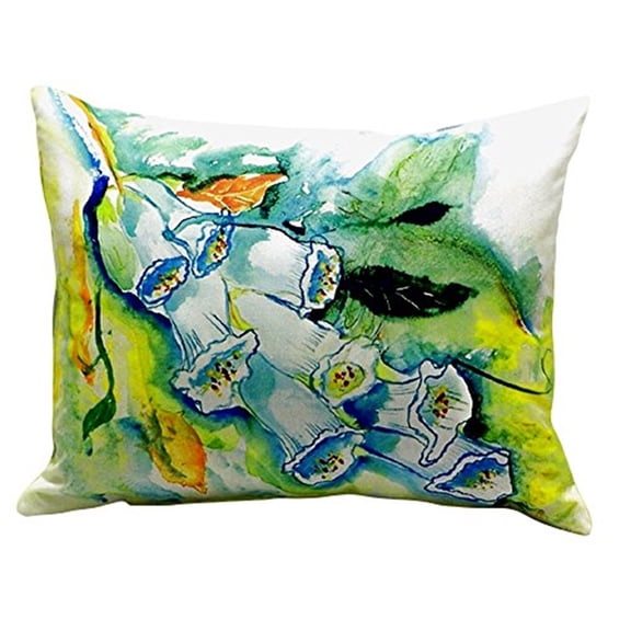 Foxgloves Indoor/Outdoor Lumbar Pillow