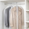 thumbnail image 5 of Set of 5 Hanging Garment Storage Bags,Proof Clothing Covers for Closet Organization and Travel, Transparent Suit Bags with Zipper, 5 of 6