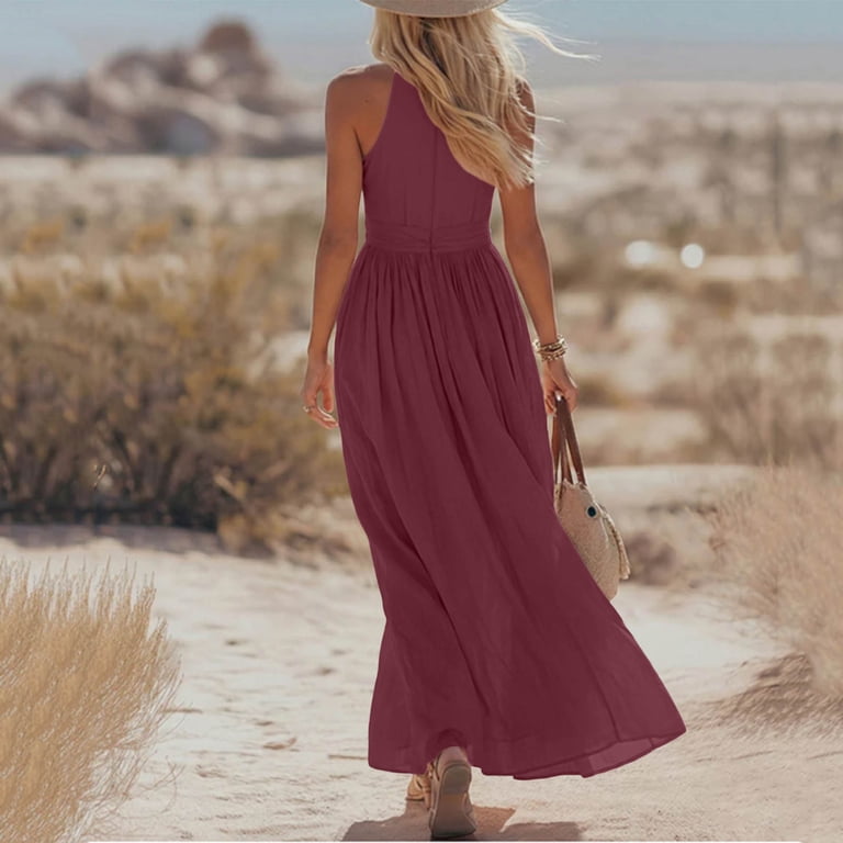 red dress casual women SATI, Summer Casual A Line Dress in Cherry 9/24 Discover 42 Ibiza outfits perfect for sophisticated occasions. Color:Rainstorm Blur