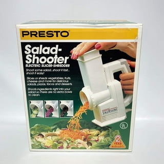 .com: Electric Slicer Shredder Professional Salad Shooter
