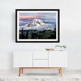 thumbnail image 6 of Mt. Rainier at Pinnacle Peak - Washington Photography Mountain Nature Landscape Snow Scenic Forest Wilderness Black Framed Wall Art Print 20 x 30 inches, 6 of 7