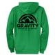 thumbnail image 2 of Sudadera con capucha Gravity Outdoor Co. Clover Green Logotipo negro 2X-Large Sudadera, 2 of 2