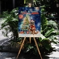 thumbnail image 4 of Merry Christmas and Happy New Year Santa Belgian Malinois Holiday Xmas Winter 2025 Vertical Matte Canvas Poster Sheepdog Dog Lover Gifts Wall Art Home Decor - 00024, 4 of 5