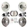 thumbnail image 1 of Transit Auto Kit d'Assemblage de Roulement de Roue Arrière de Cylindres et Tambour & Chaussures (8 Pcs) pour Freins Arrière Volkswagen Jetta 2011-2012 avec Suspension Indépendante - Côté Gauche Droit K7D-101299, 1 of 11