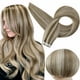 thumbnail image 1 of Extensiones de cabello rubio con cinta adhesiva Extensiones de cabello humano Color 8 Castaño ceniza con reflejos 60 E, 1 of 5