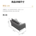 thumbnail image 1 of Italian Style Luxury Leather Combination Soft Sofa, Living Room, Office, Straight Row L Type Reception Modern Combination My Lux Decor Round, 1 of 10