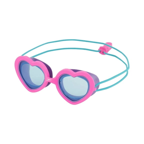 Speedo Kids' Sunny Vibes Swim Goggles - Heart Sugar Plum/Celeste