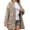 Khaki, variant on Sweaters for women Women's 2024 New Women's Sweater Loose Plus Size Knitted Cardigan Jacket Long Sleeved Top christmas sweater women