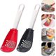 thumbnail image 1 of Multifunctional Cooking Spoon Strainers - Strainers For Kitchen Tools Small Silicone Spatula Spoon - Heat-resistant, For Cooking, Draining, Mashing, G, 1 of 4