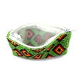 thumbnail image 2 of Native Inspired Multi Diamond Pattern Czech Glass Seed Beaded Coin Purse Zipper Pouch - Womens Fashion Handmade Bags Tribal Accessories, 2 of 3