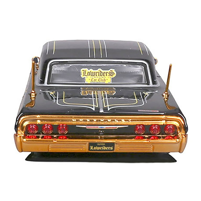 1964 Chevrolet Impala SS Lowrider Black Metallic with Gold