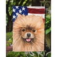 thumbnail image 3 of Carolines Treasures CK6655GF Pomeranian Dog American Garden Size outdoor-flags, Multicolor, 3 of 3
