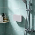 thumbnail image 5 of Bathroom Soap Dish, Bar Soap Holder with Lid, Wall Mounted Soap Box for Shower, Bathroom, Kitchen Sink, Keep Soap Bars Dry, Waterproof Dustproof, White, AKLJWH, 5 of 6