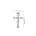 thumbnail image 2 of FOMIYES 10Ud Accesorios Para Con Cruz En Metal Plata Para Fiestas Y Eventos Religiosos, 2 of 8