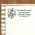 thumbnail image 2 of Printtoo Personalized Blue Self Inking Joy To The World Stamp Custom Christmas Rubber Stamper-68 x 30 mm, 2 of 6