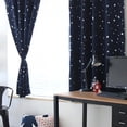 thumbnail image 2 of Cortina Blackout Cgtredaw 4pcs 100 X 130 Cm Estrellas Azul Oscuro, 2 of 5