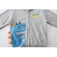 thumbnail image 7 of NLVRBC Little Boys Embroid Dinosaur Hoodies Kids Light Weight Hooded Jacket 7T, 7 of 7