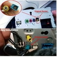 thumbnail image 4 of Fauful Rear Back Up Camera with Wire For Mercedes C250 C300 W204 S204 Factory Radio GPS, 4 of 5