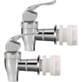 thumbnail image 1 of Replacement Spigot for Beverage Dispenser Carafes Push Style Spigots Replacement Lever Pour Spouts for Beverage Dispenser (2PCS), 1 of 5