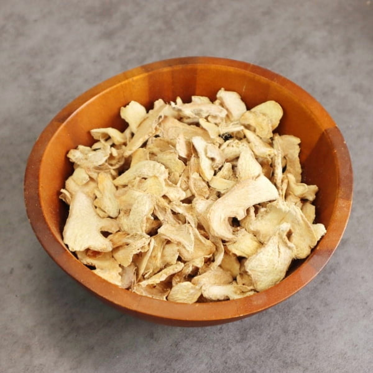 Royal Seafood USA Dried Ginger Slices, 8oz, No sugar, herbal tea, healthy tea, Vegan, Dry Ginger