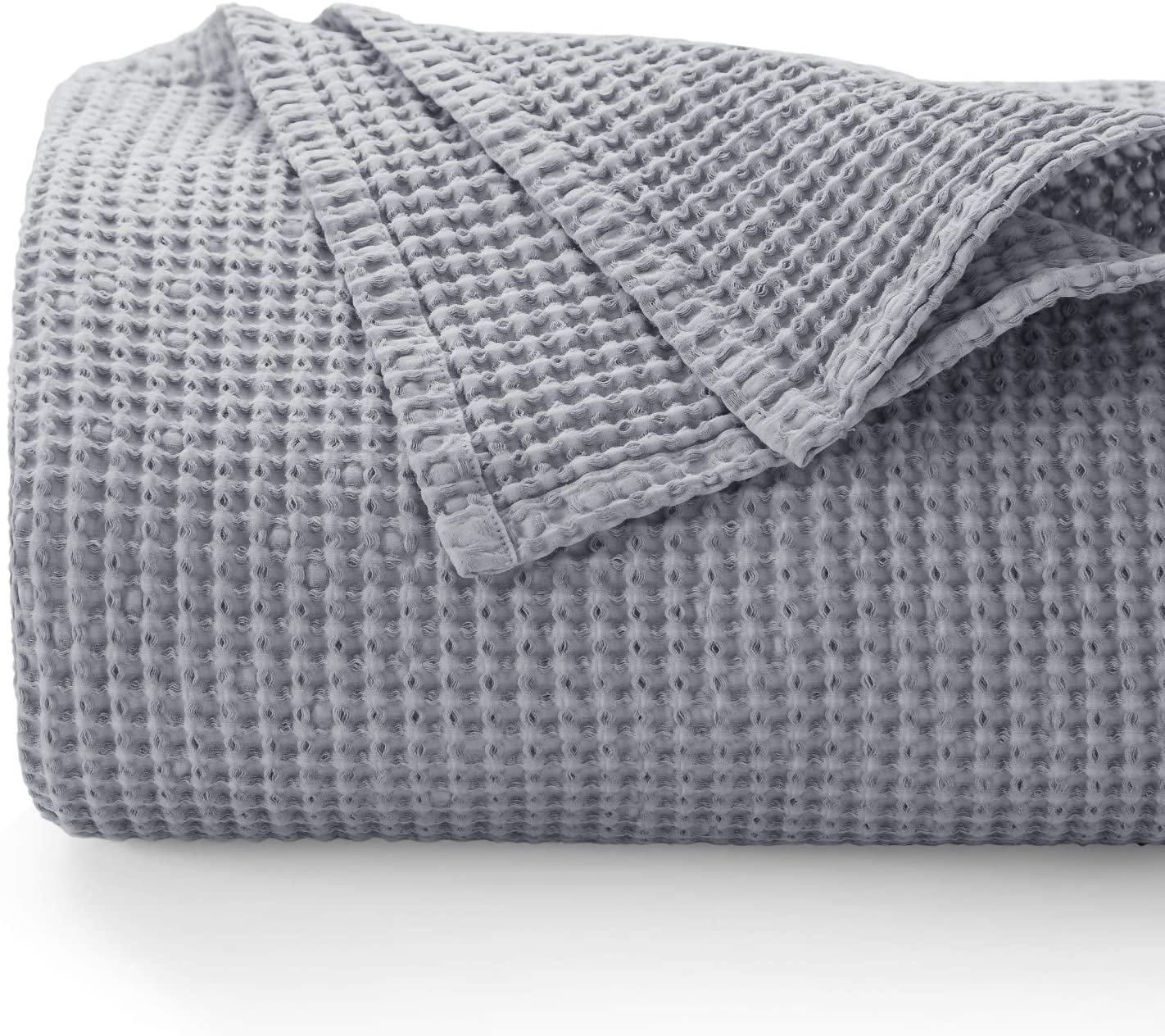 Golden Home 100 Cotton Thermal Blanket 405gsm Premium Breathable Blanket In Waffle Weave For Home Decoration Perfect For Layering Any Bed For All Season Queen Size 90 X 90 Inches Golden Home 100 Cotton Thermal Blanket 405gsm Premium Breathable Blanket In Waffle Weave For Home Decoration Perfect For Layering Any Bed For All Season Queen Size 90 X 90 Inches
