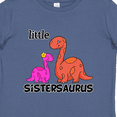 thumbnail image 4 of Inktastic Little Sistersaurus Girls Baby T-Shirt, 4 of 5