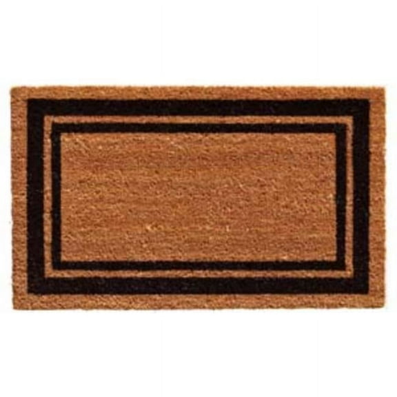 30 x 48 in. Doormat - Natural & Black Border