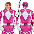 thumbnail image 3 of Mighty Morphin Power Rangers: Re-Ignition - Auto-Morphin Pink Ranger Action Figure by Playmates Toys, 3 of 17