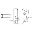 thumbnail image 2 of Ridetech Weld On Rear Axle Bracket for Bolt-On 4 Link, 2 of 2