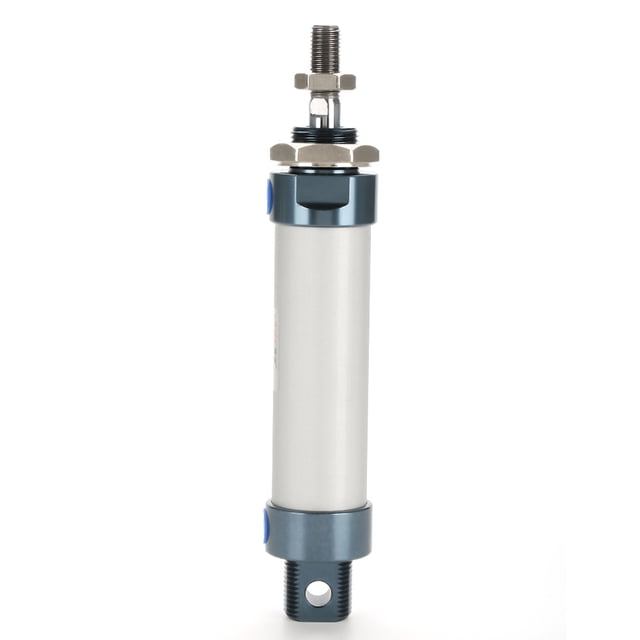 Mini Cilindro de Aire Neumfico, DiáMetro de 25 mm, de 50 mm, Varilla única, Cilindro de Aire de Aleación de Aluminio de Doble Efecto, 0,1-1,0MPA