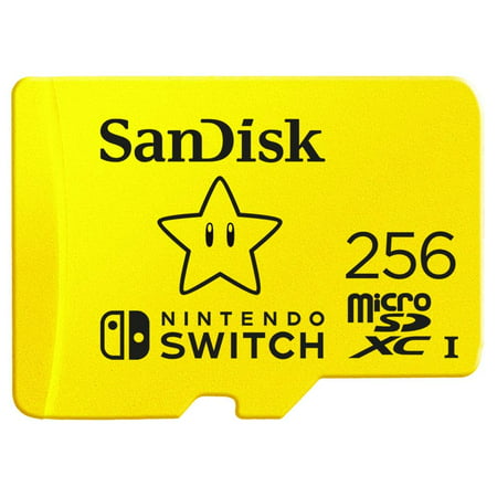 SanDisk 256GB MicroSDXC UHS-I Card for Nintendo Switch - (Best Sd Card For Nintendo 3ds)