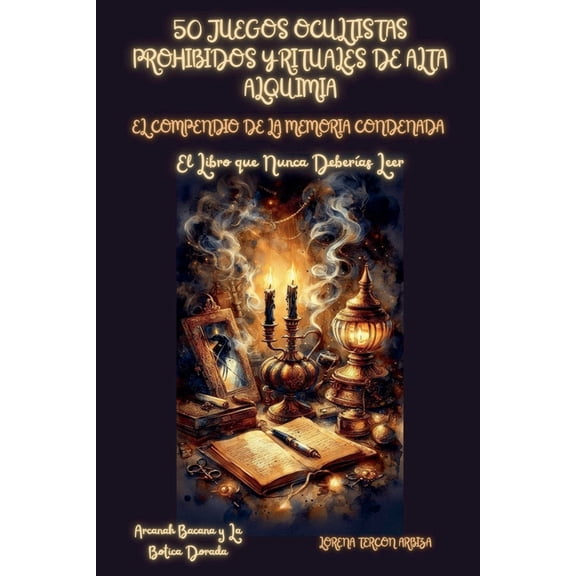 Arcanah Bacana 50 Juegos Ocultistas Prohibidos y Rituales de Alta Alquimia - El Conpendio de la Memoria Condenada - El Libro que Nunca , (Paperback)