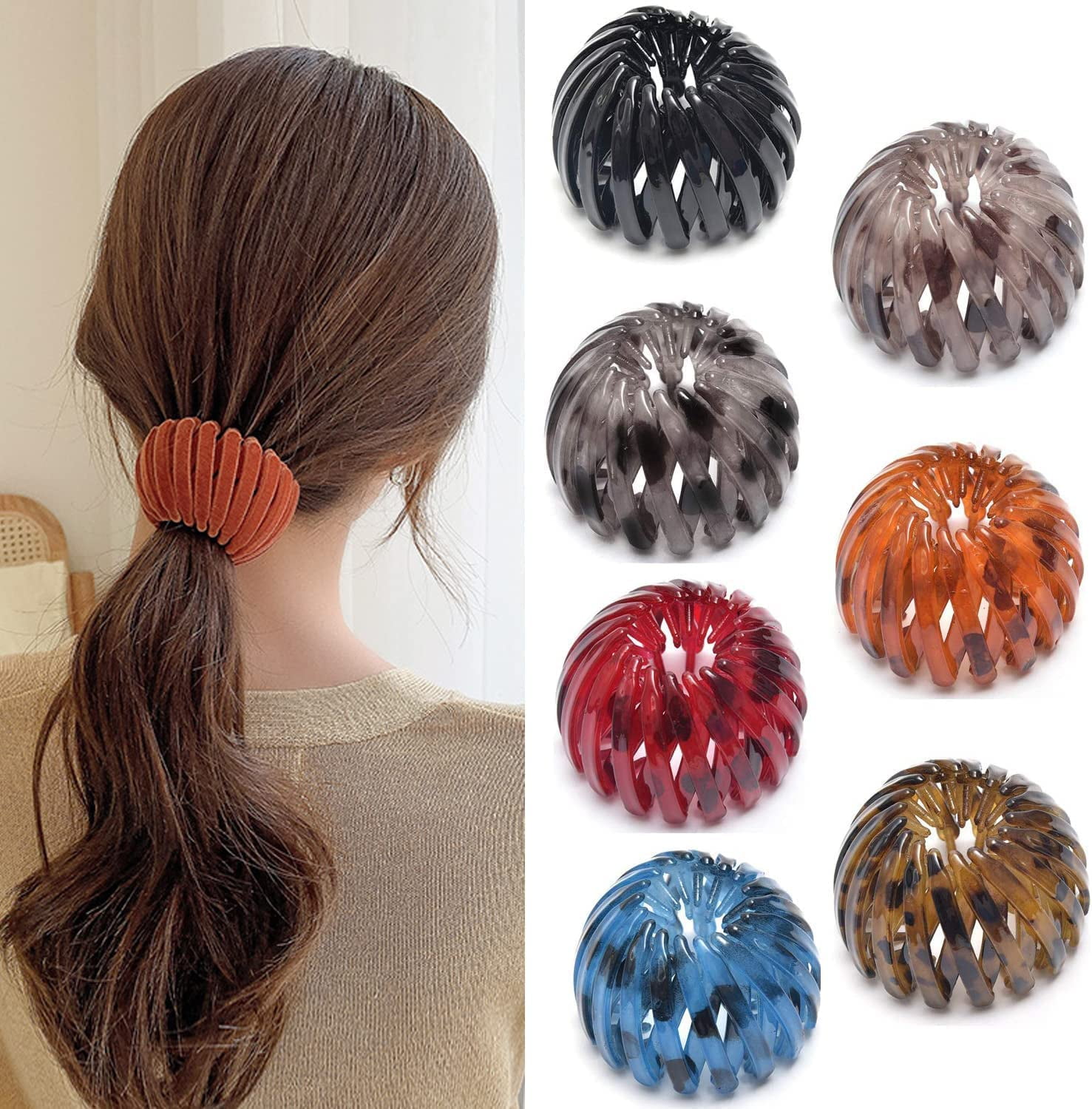 7 Birds Nest Magic Hair Clips Birds Nest Magic Hair Clips Lazy Birds