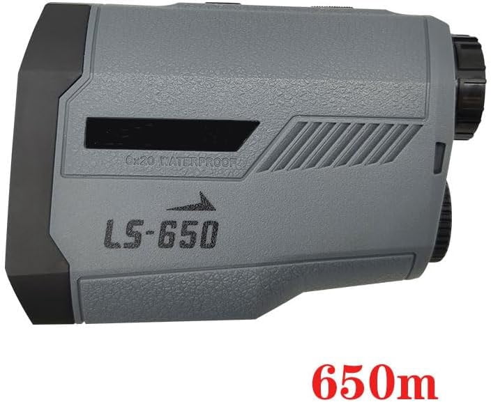 Golf Rangefinder with Slope 650m 710yds 5 Modes ±0.5yd Accuracy Flagpole Lock Pin 6x Magnification Laser Rangefinder