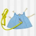 thumbnail image 4 of Lapin Fronde Robe Mignon Lapin Robe avec Sangles Laisse et Harnais Gilet (à l'Exclusion des Ornements), 4 of 4